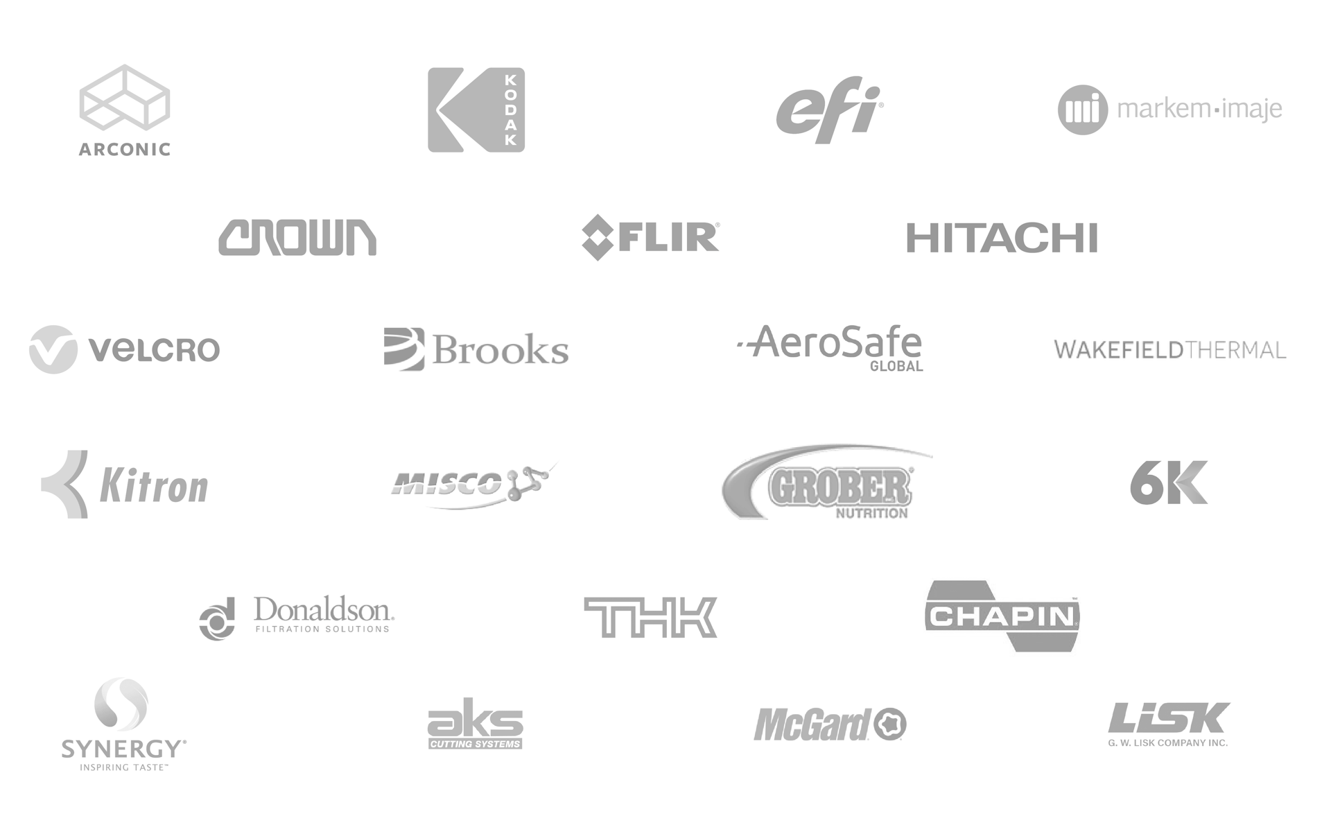 Industrial Equipment Client Logos