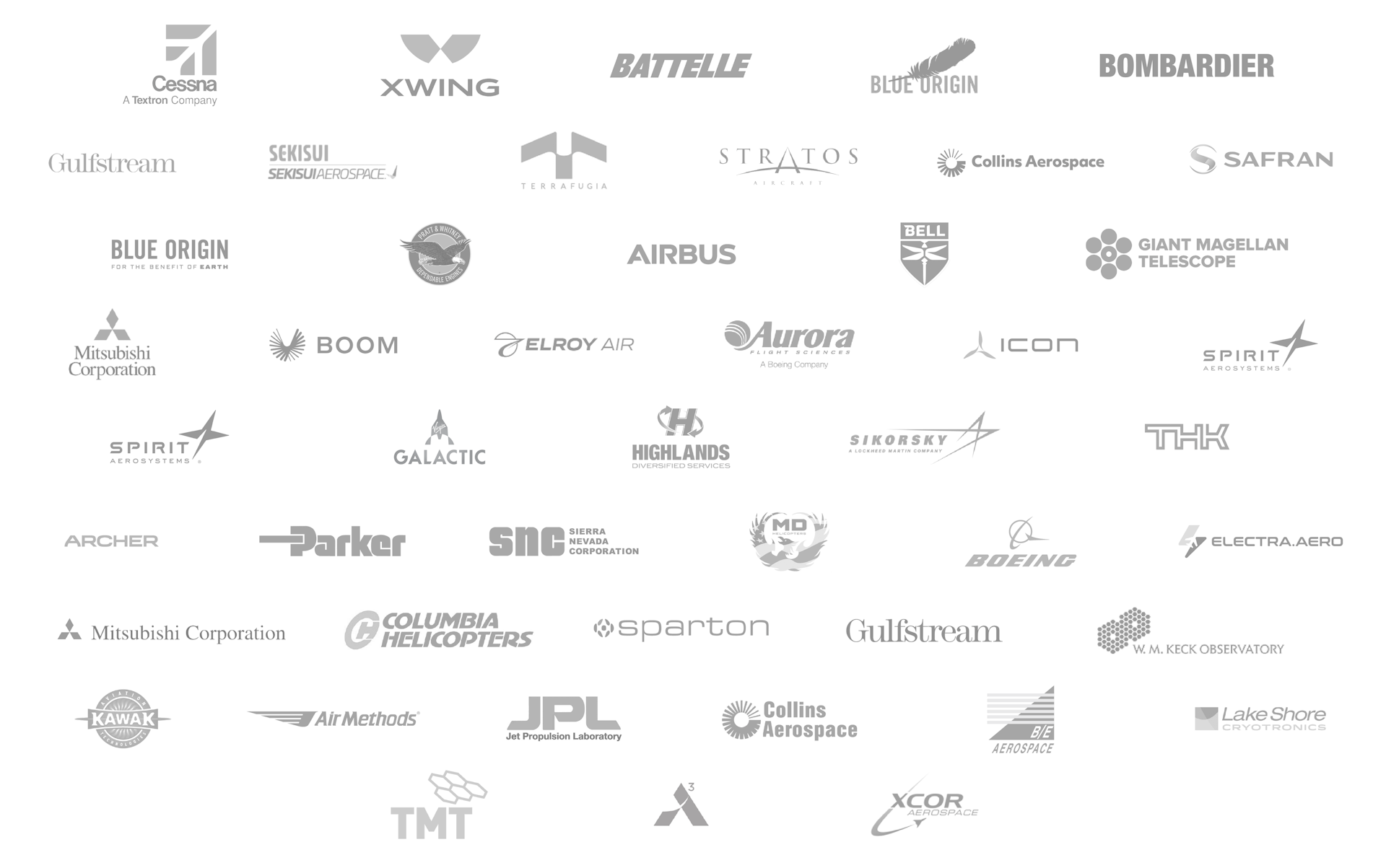 Aerospace Client Logos