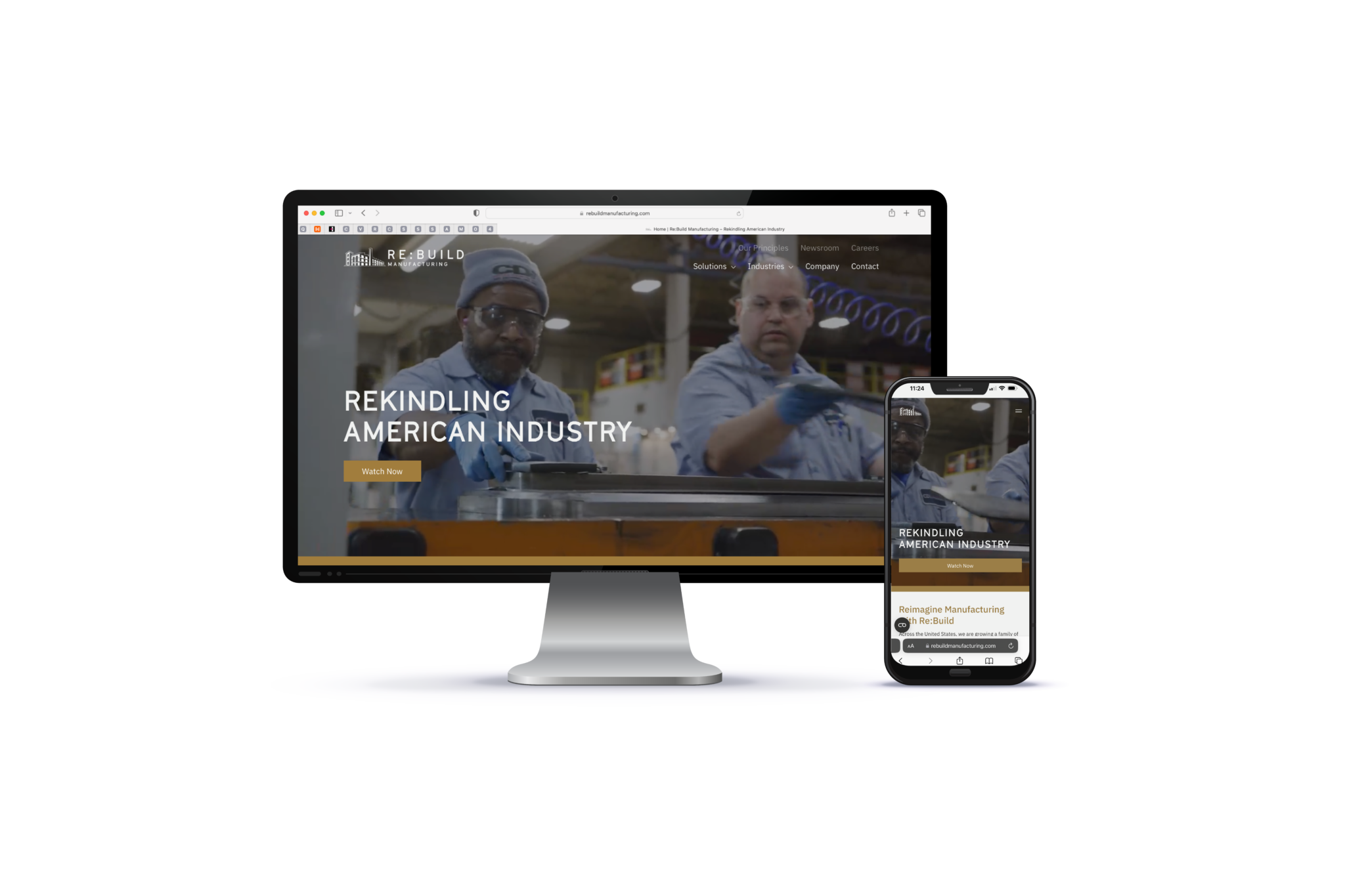 Re:Build Manufacturing Launched a New Corporate Website