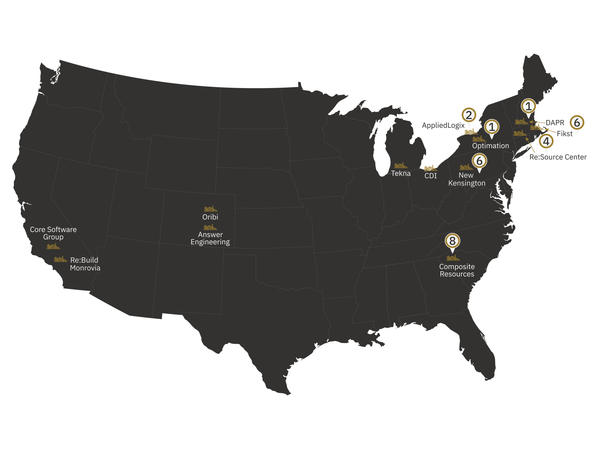 July 2024 New Hire Locations