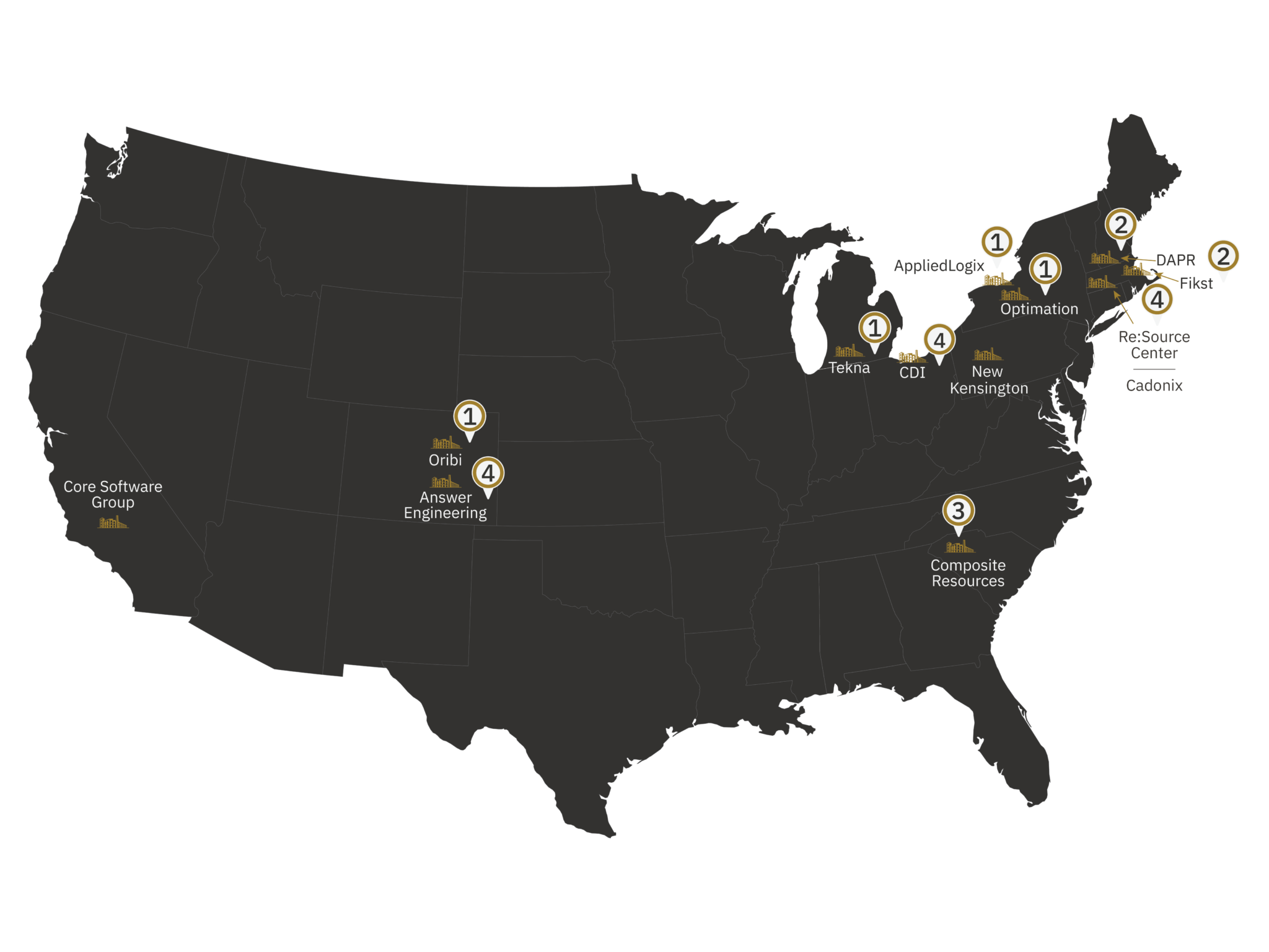 February 2025 New Hire Locations